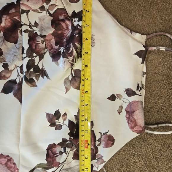 Spaghetti Strap Floral Dress - Picture 10 of 12
